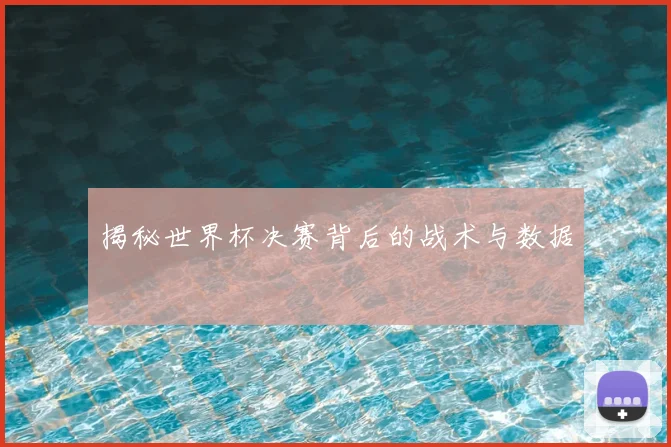 揭秘世界杯决赛背后的战术与数据